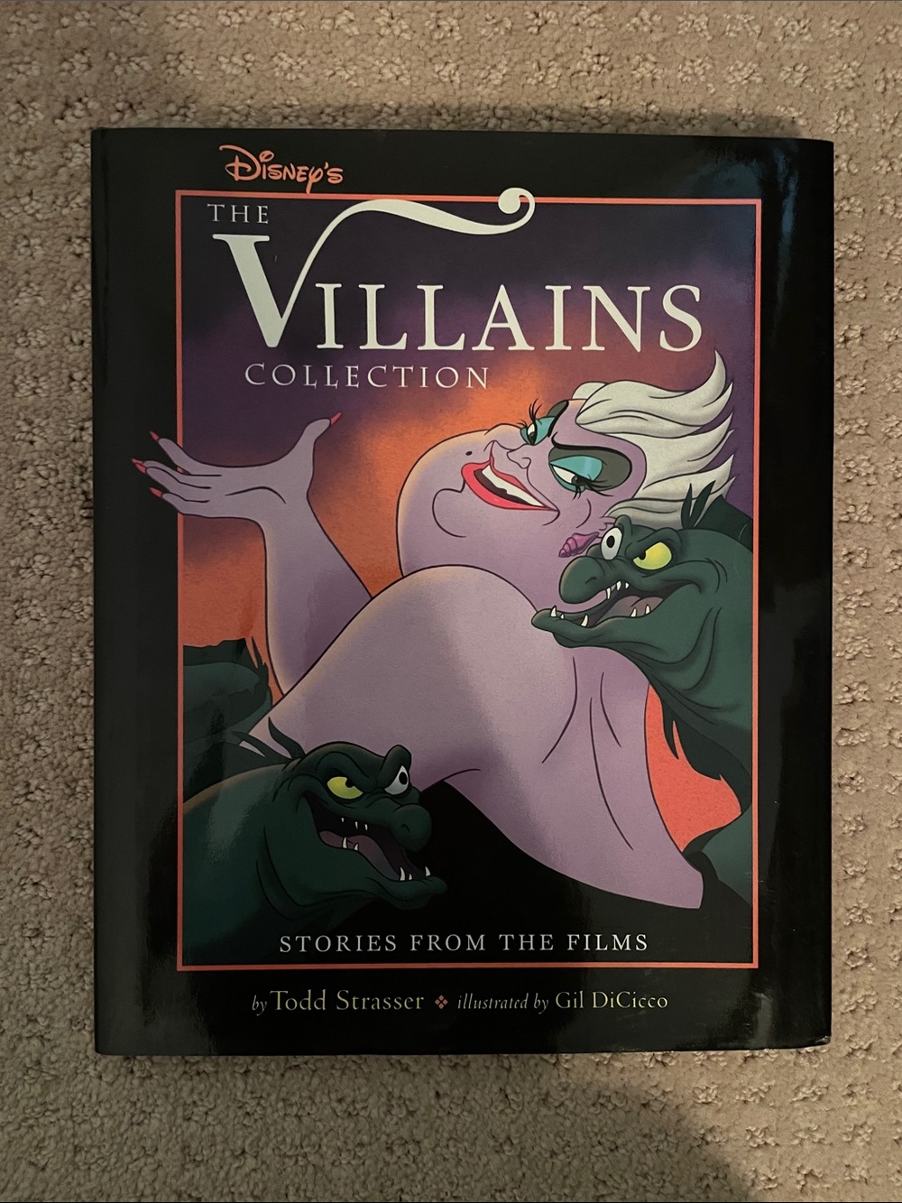 Disney Villains Collection Illustrated Hardcover - Purple, Black & Green